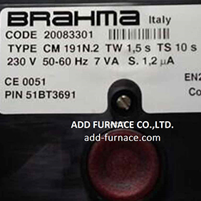 TYPE CM 191N.2 TW 1,5 s TS 10s